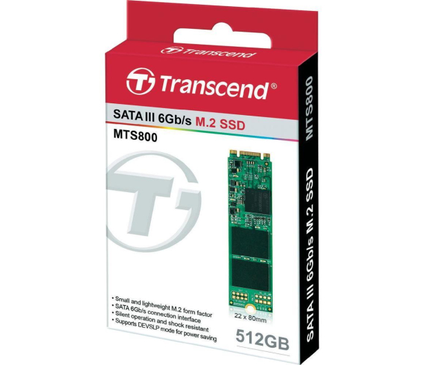 Transcend 512GB 2,5'' SATA SSD M.2 2280 - 225150 - zdjęcie 3